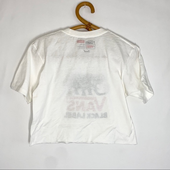 Vans White Crop Top - Picture 2 of 4